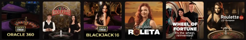 LegionBet live casino